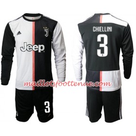 Maillot/Tenue Juventus Chiellini 3 Enfant Domicile 2019/2020 Manche Longue
